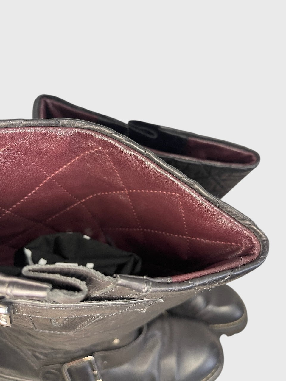 Bottes Chanel noires T.40