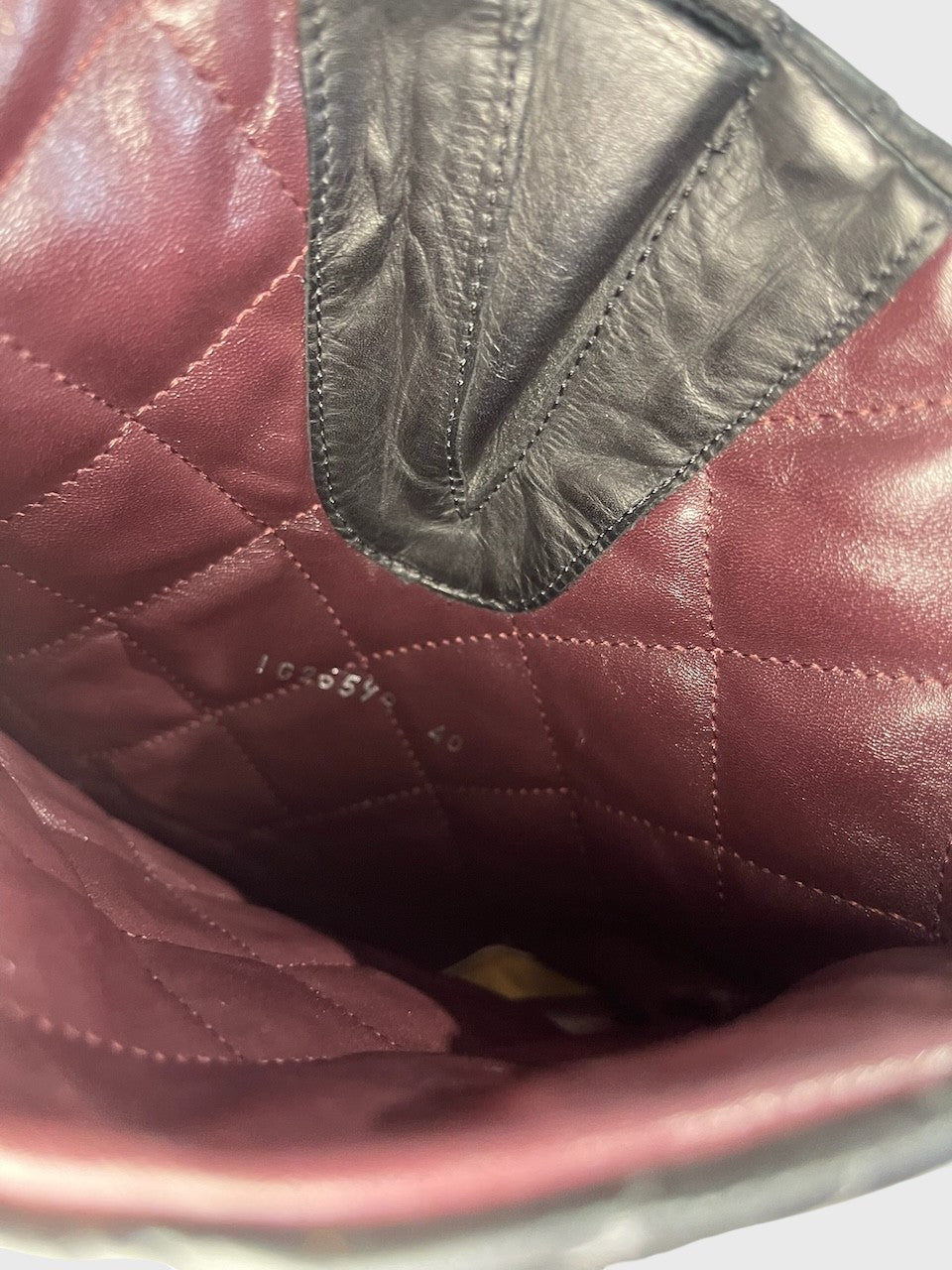 Bottes Chanel noires T.40