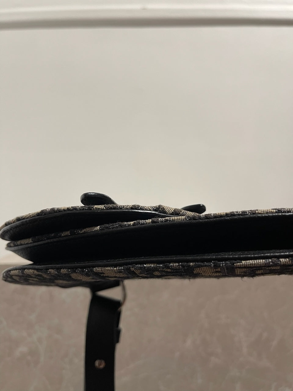 Sac Dior Saddle bleu