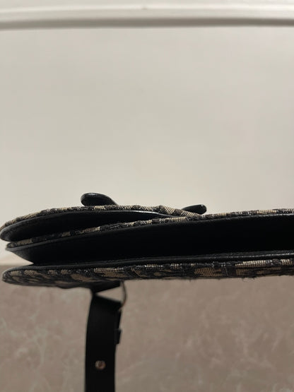 Sac Dior Saddle bleu