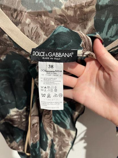 Débardeur Dolce & Gabbana vert T.34