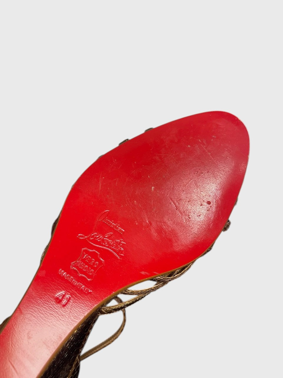 Sandales Christian Louboutin T.41