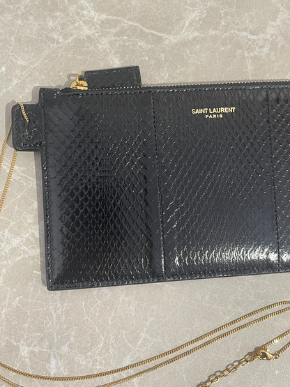 Pochette Saint Laurent noire NEUVE