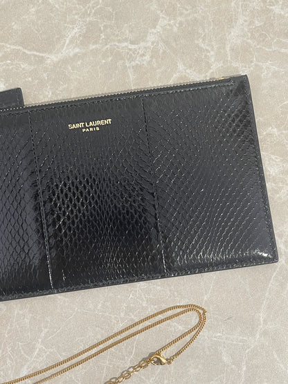 Pochette Saint Laurent noire NEUVE