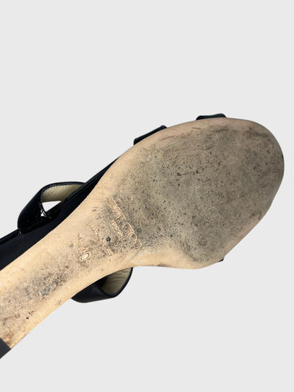 Sandales Jimmy Choo noires T.40