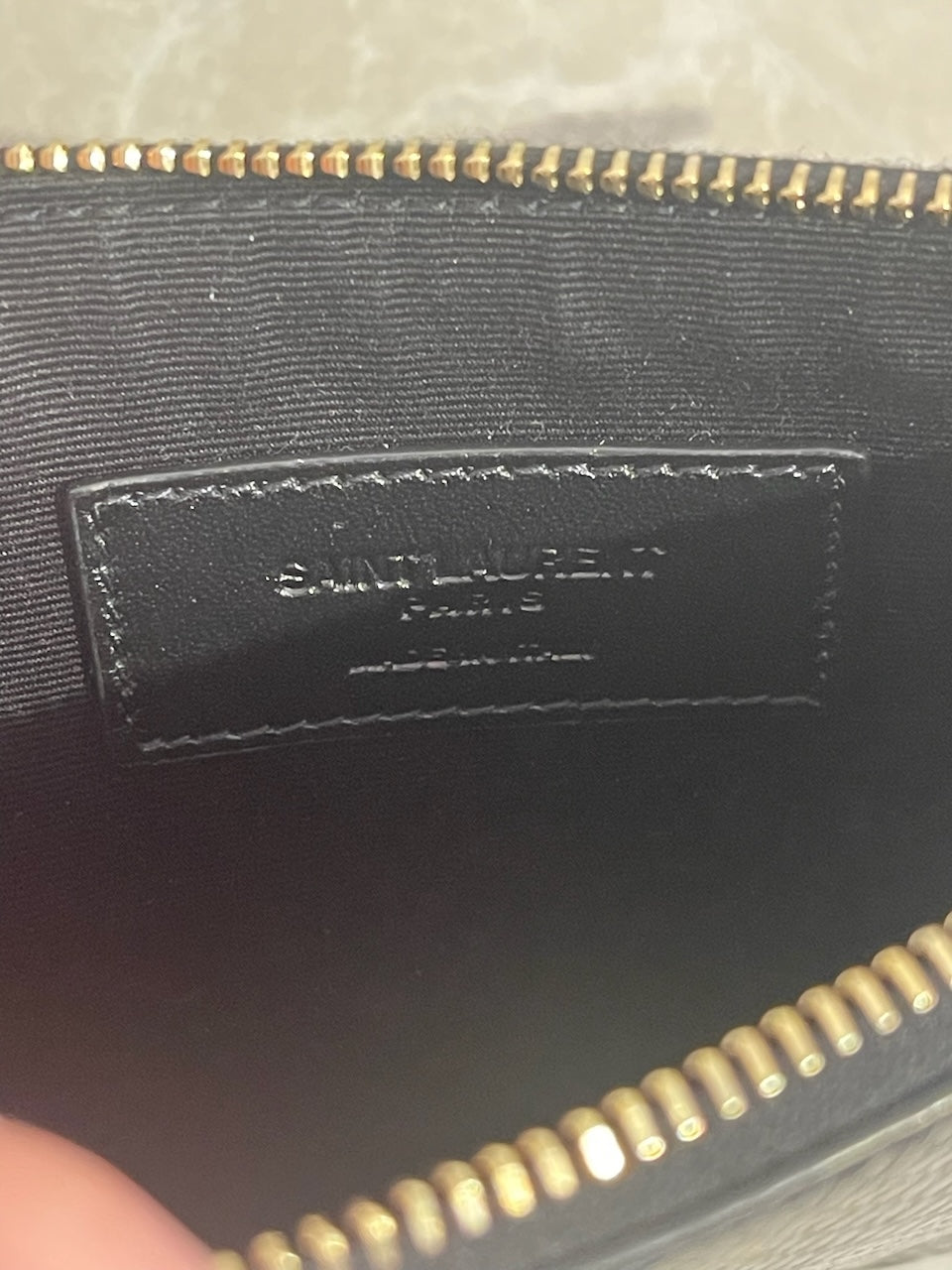 Pochette Saint Laurent noire NEUVE