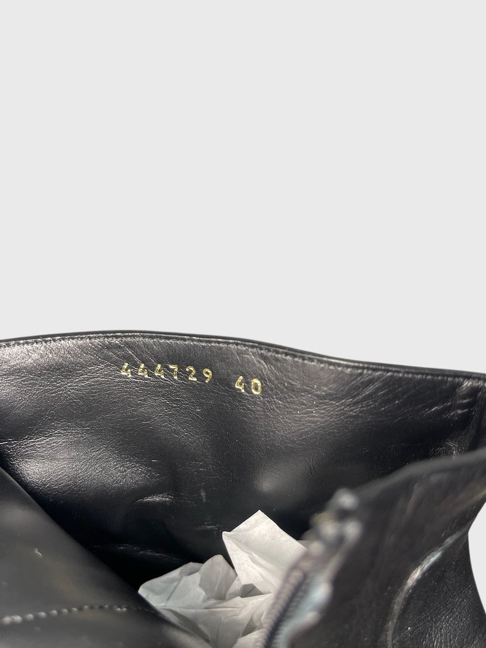 Bottines Balenciaga noires T.40