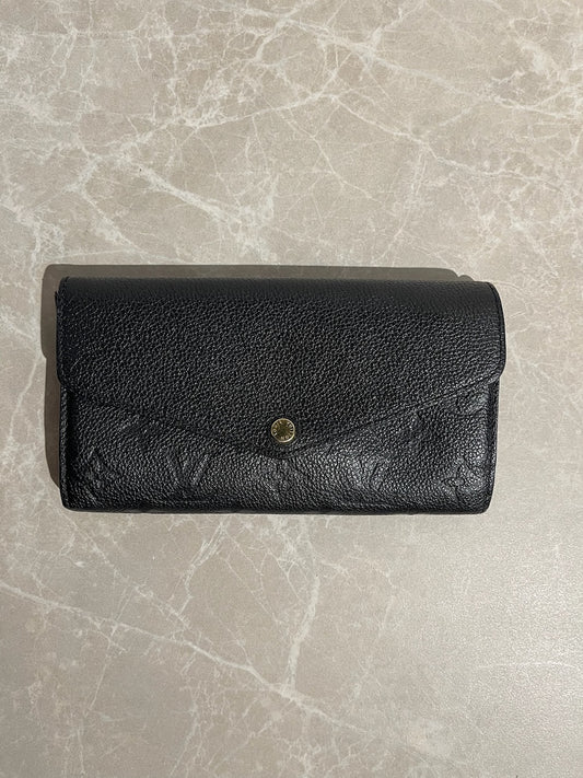 Portefeuille Louis Vuitton noir