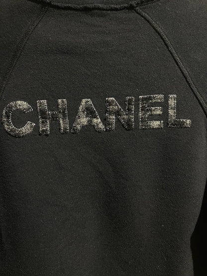 Sweat Chanel noir T.S