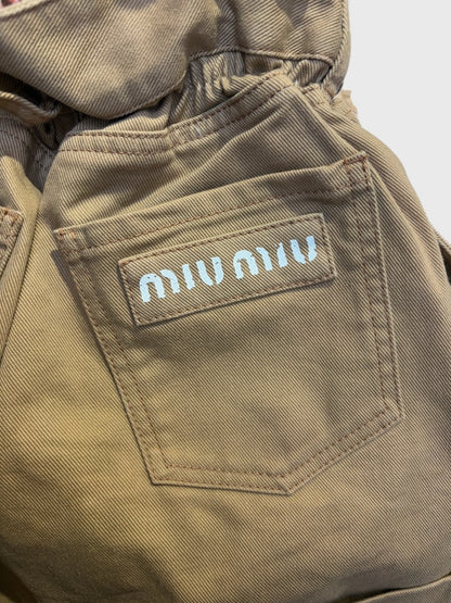 Short Miu Miu beige T.34