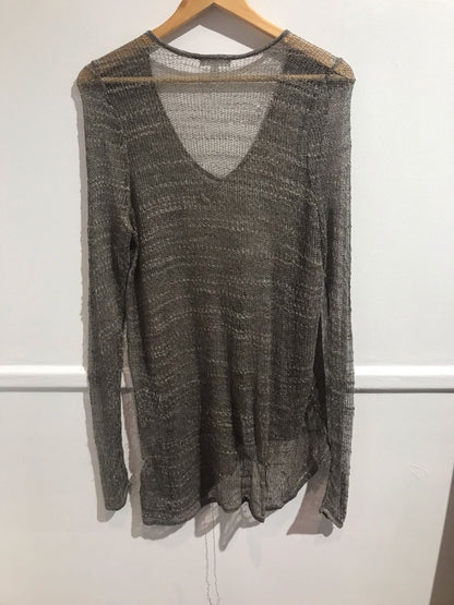 Pull Helmut Lang gris T.L