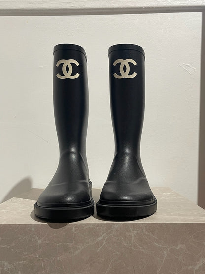 Bottes de pluie Chanel T.37 NEUVES