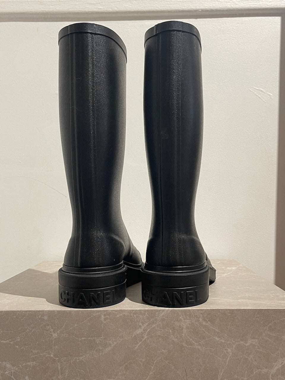 Bottes de pluie Chanel T.37 NEUVES