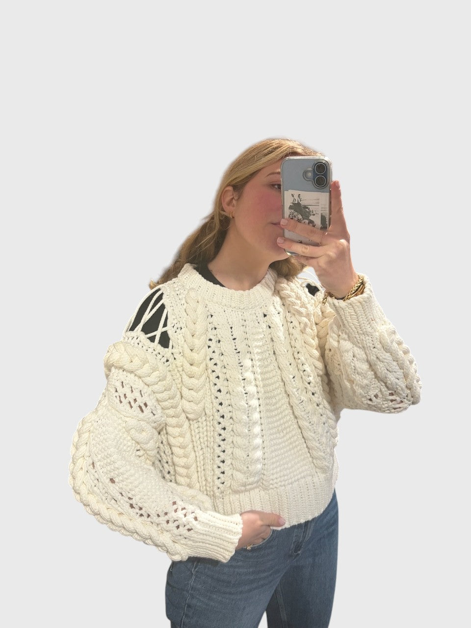 Pull Iro beige T.S