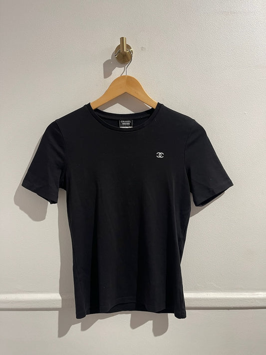 T-shirt Chanel noir T.XS