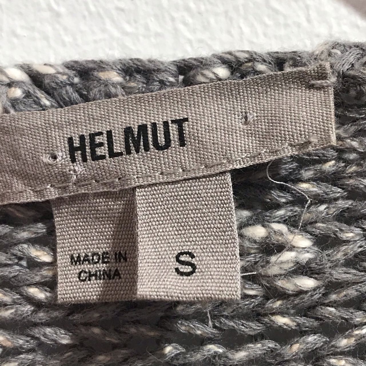 Pull Helmut Lang gris T.S