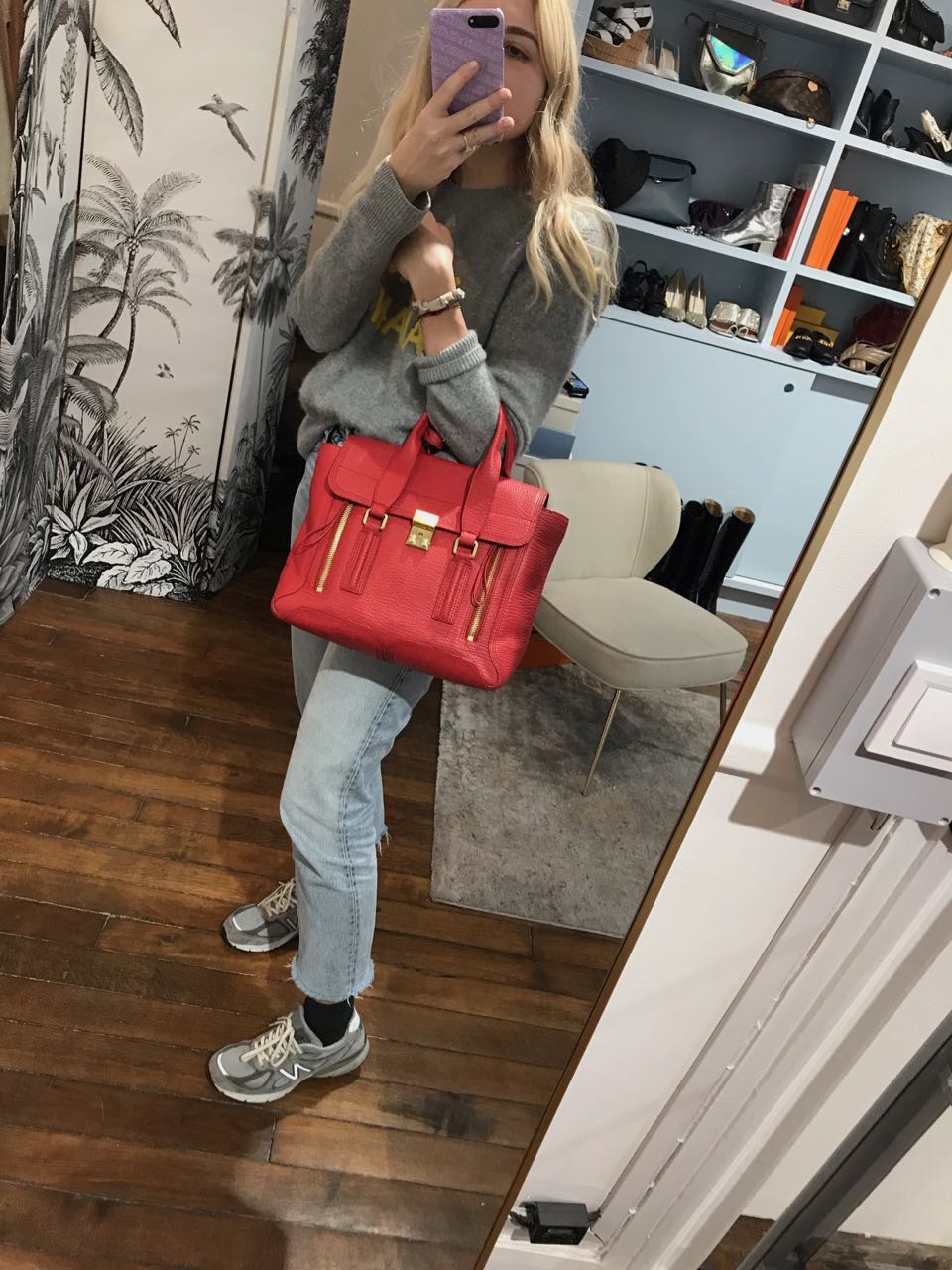 Sac Phillip Lim Pashli rouge