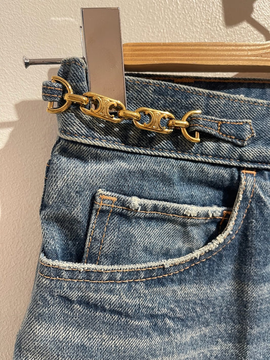 Short Celine en jeans T.27
