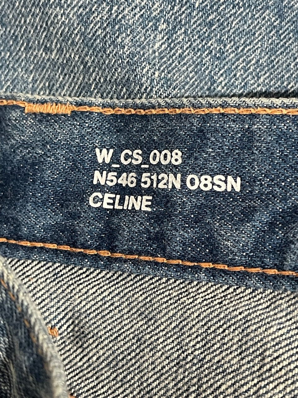 Short Celine en jeans T.27