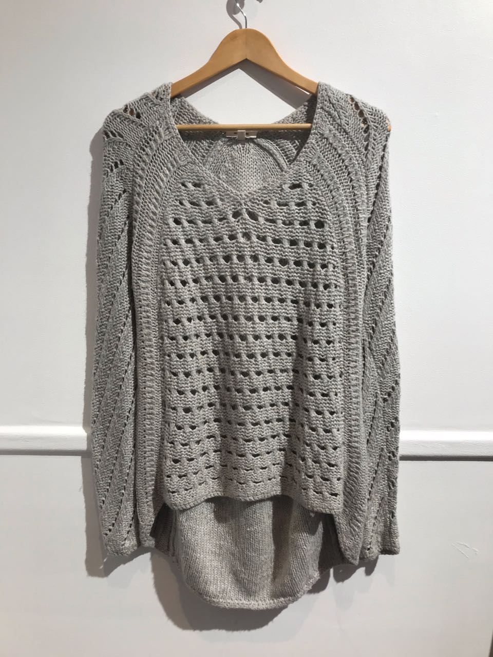 Pull Helmut Lang gris T.M