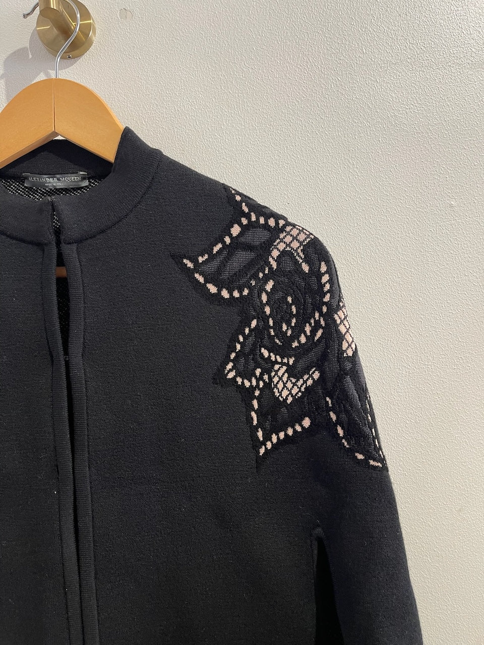 Cape Alexander McQueen noire T.S