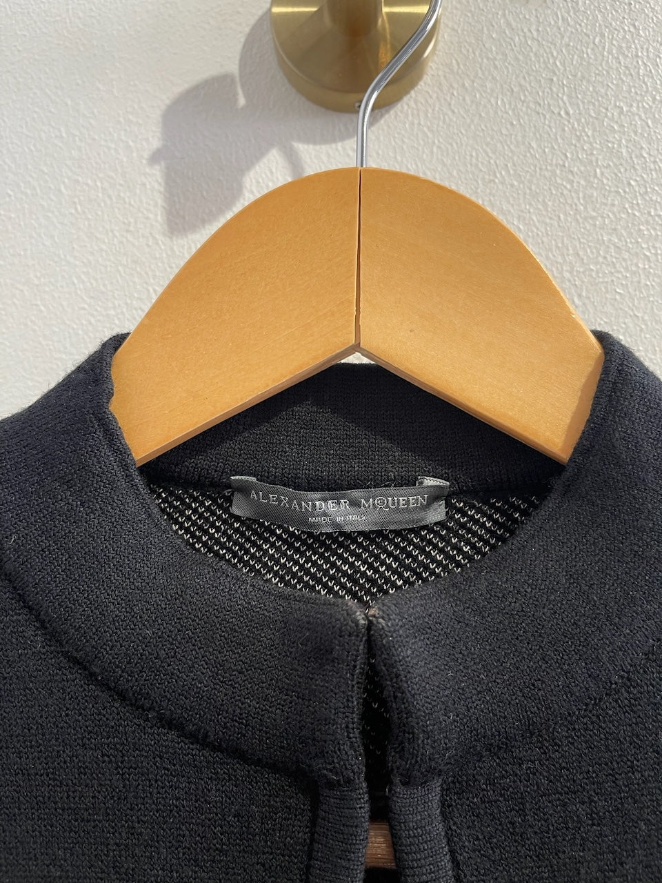 Cape Alexander McQueen noire T.S