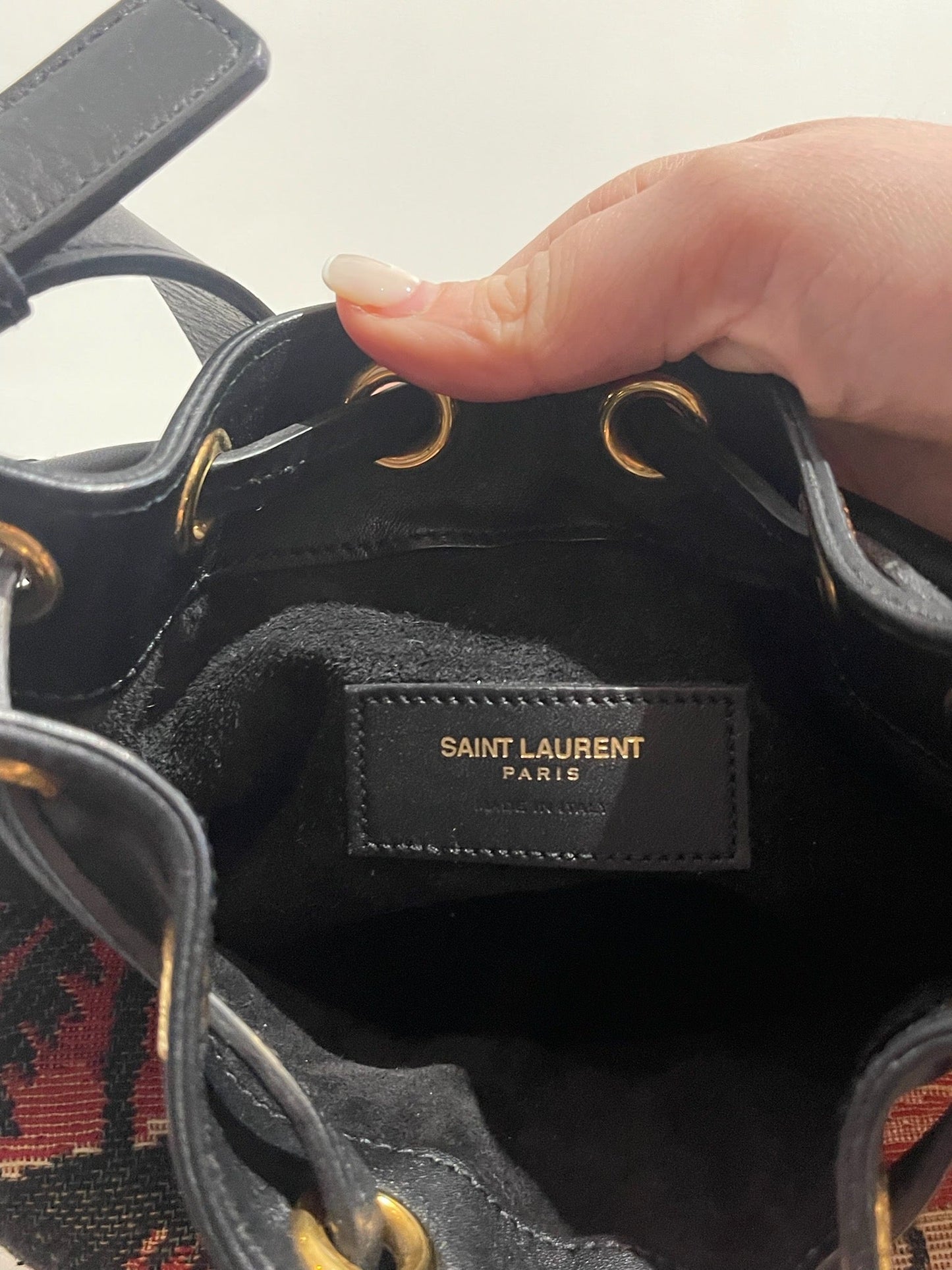 Sac Saint Laurent Emmanuelle palmier