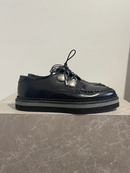 Creepers Alexander McQueen noires T.36,5