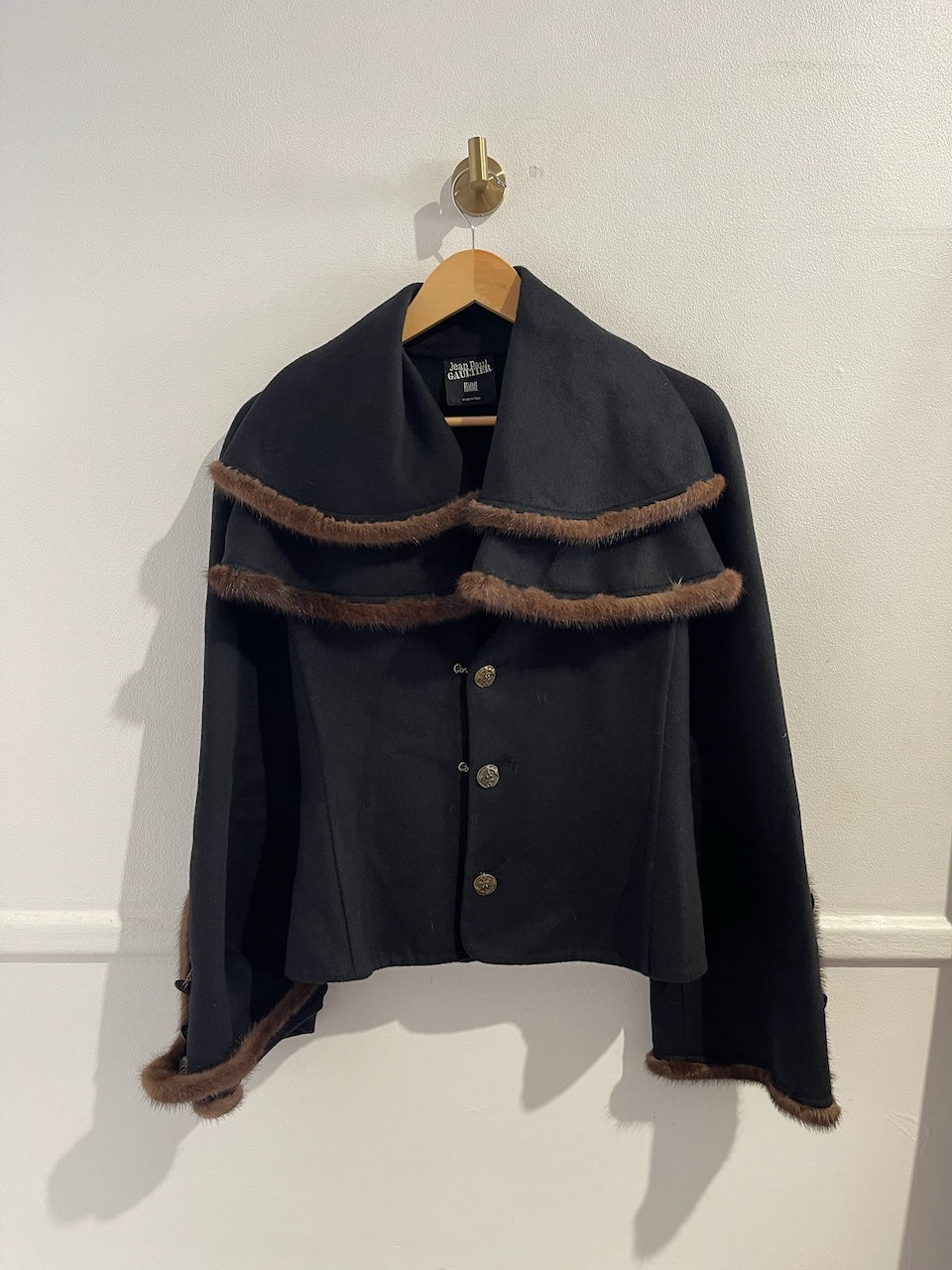 Veste Jean Paul Gauthier noire T.36