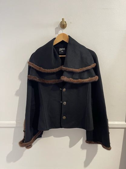 Veste Jean Paul Gauthier noire T.36