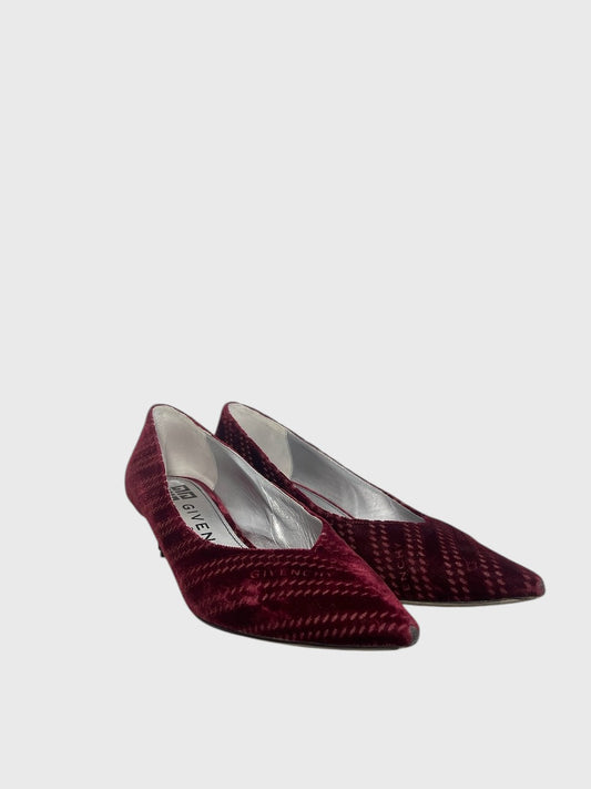 Escarpins Givenchy bordeaux T.37