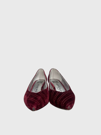 Escarpins Givenchy bordeaux T.37