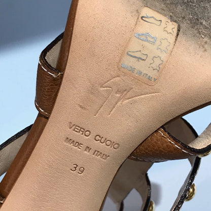 Sandales Giuseppe Zanotti camel T.39
