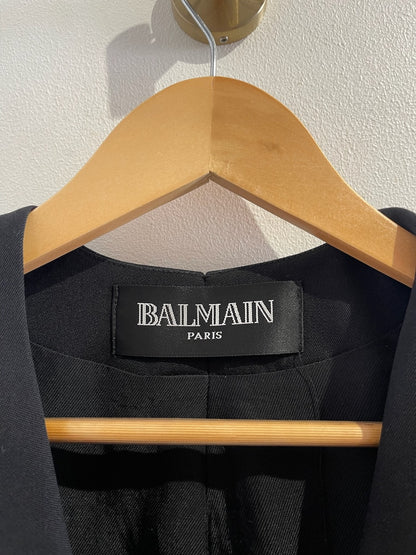 Veste Balmain noire T.38