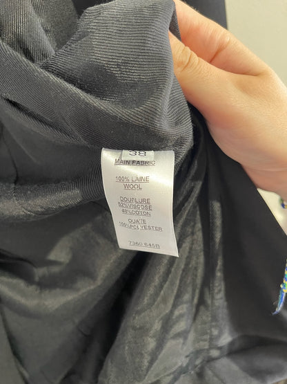 Veste Balmain noire T.38