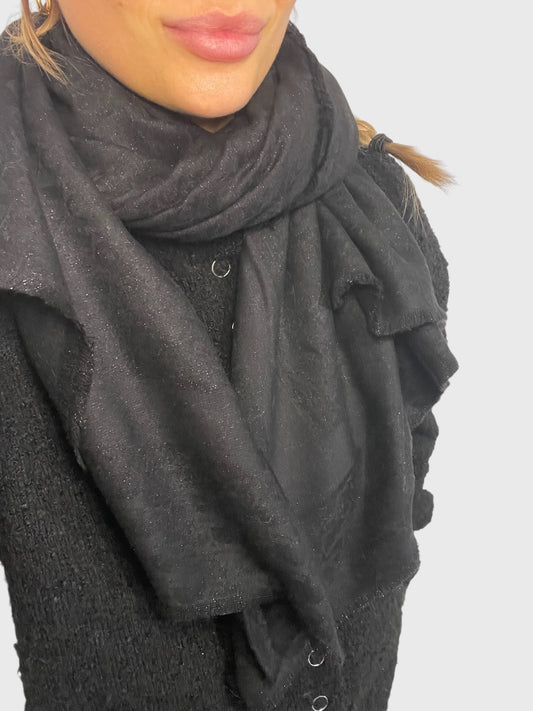 Châle Dior Oblique noir