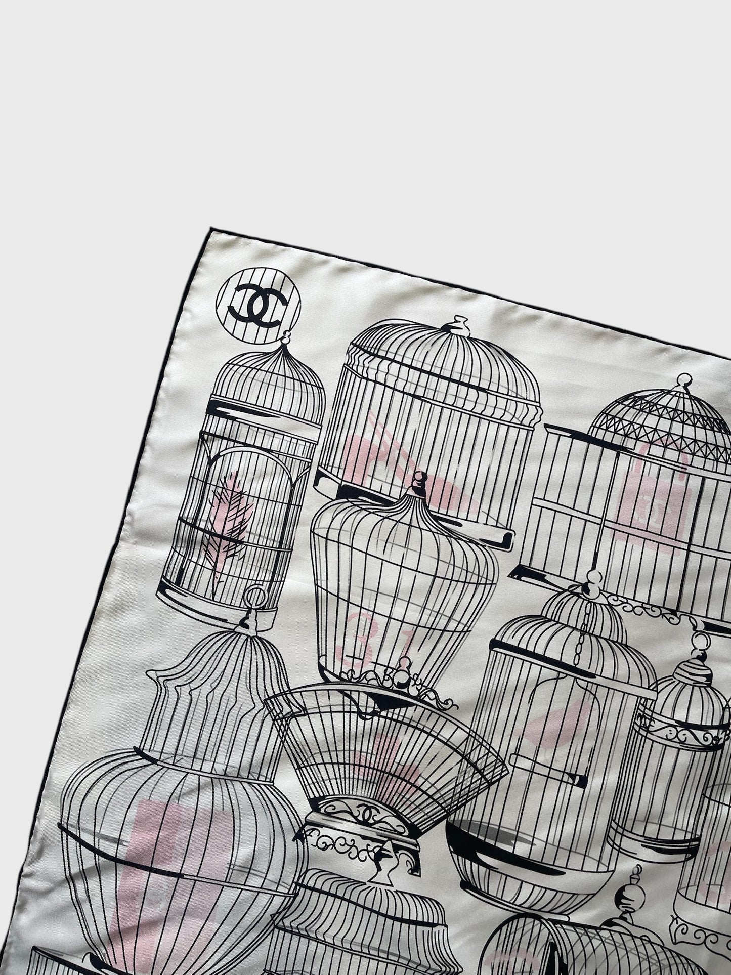 Foulard Chanel Cages d'oiseaux