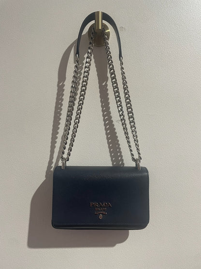 Sac Prada bleu marine