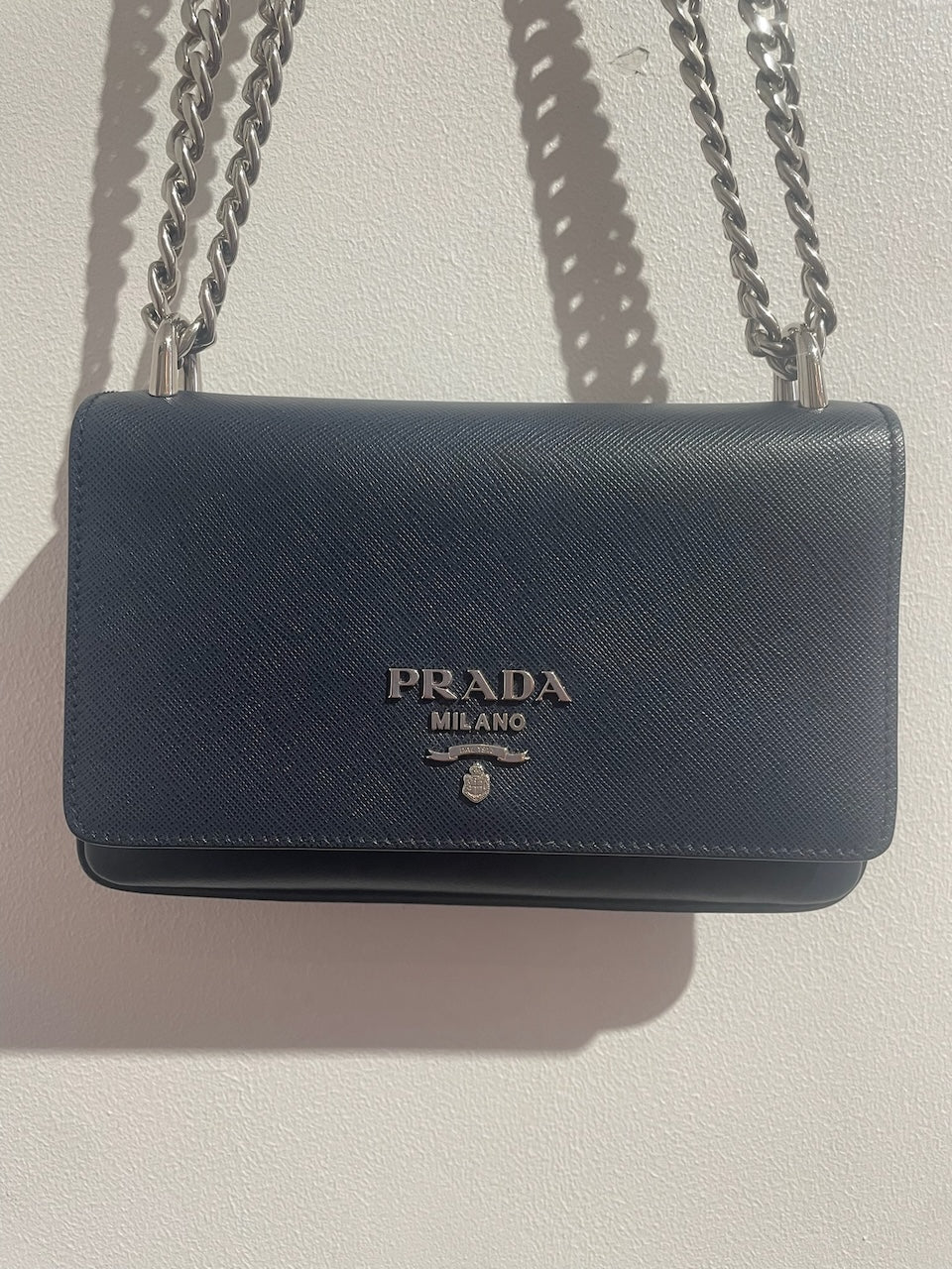 Sac Prada bleu marine