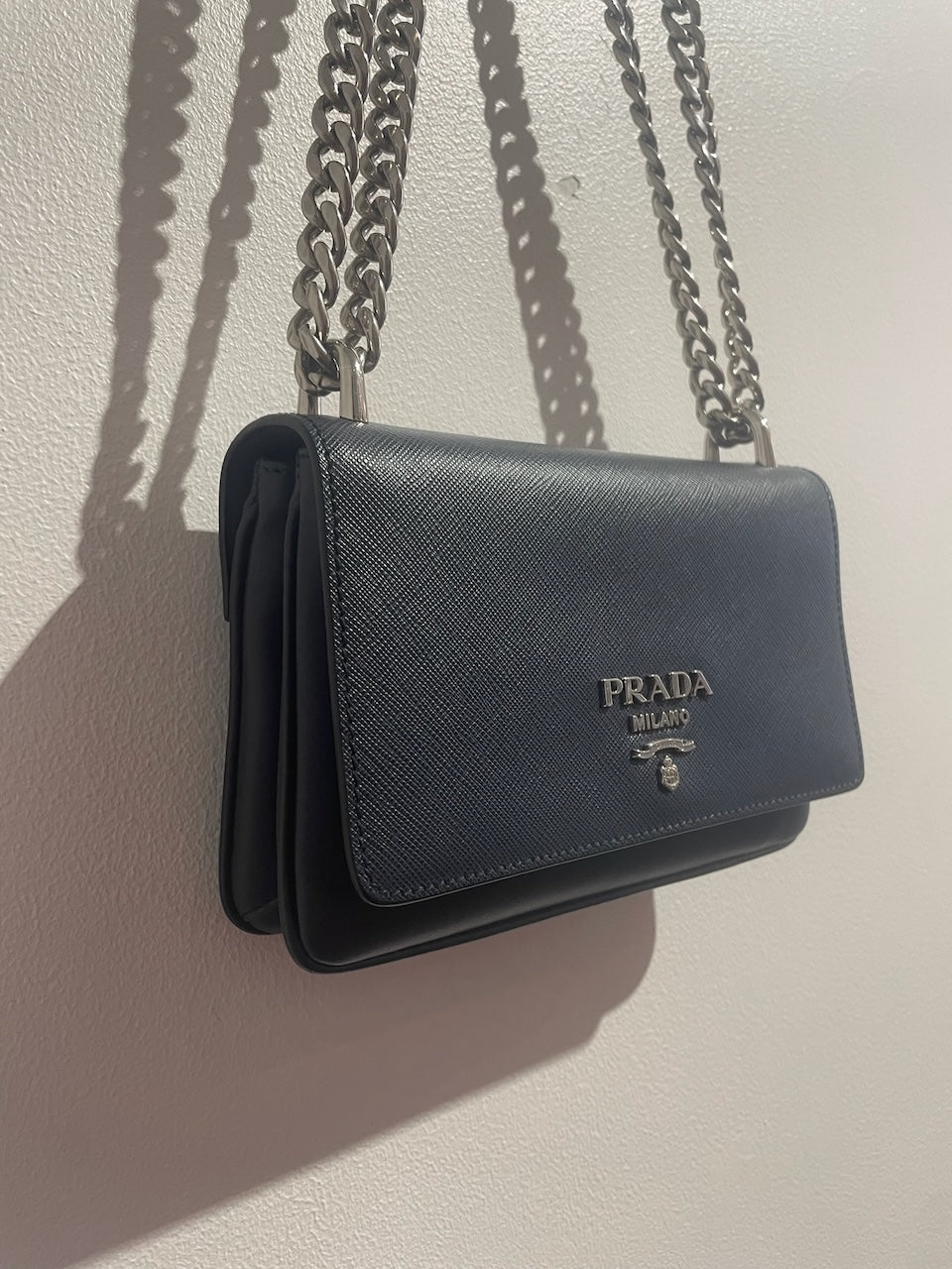 Sac Prada bleu marine