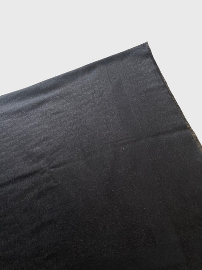 Châle Dior Oblique noir