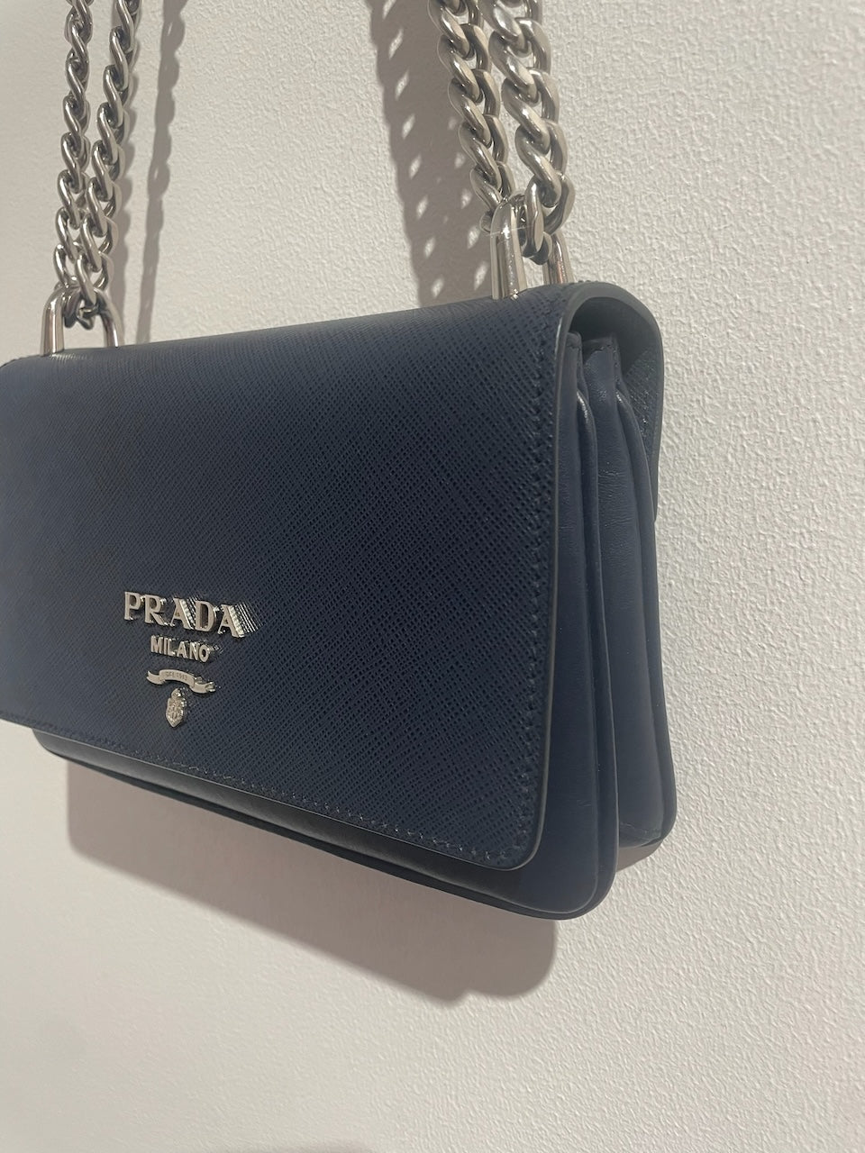 Sac Prada bleu marine