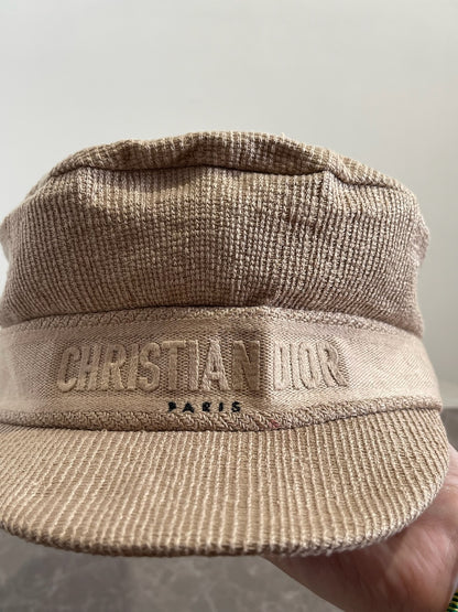 Casquette Dior beige T.57