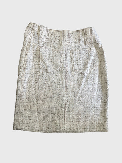 Jupe Chanel blanche T.38