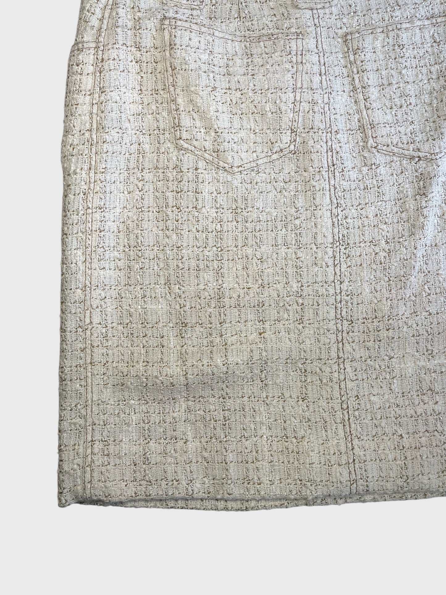 Jupe Chanel blanche T.38