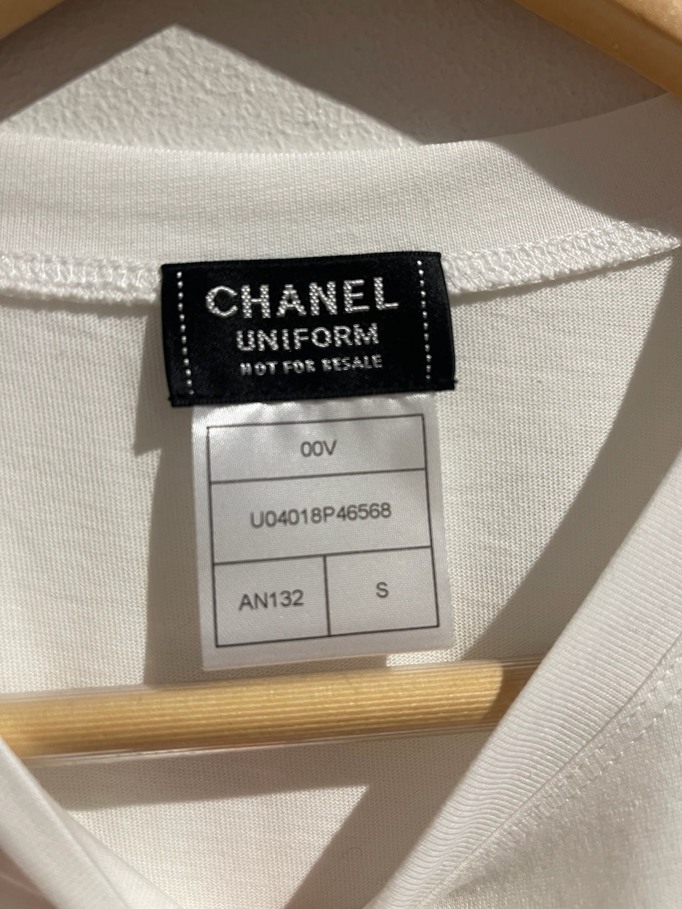 T-shirt Chanel blanc T.S