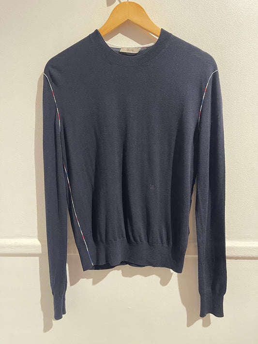 Pull Celine bleu marine T.XS