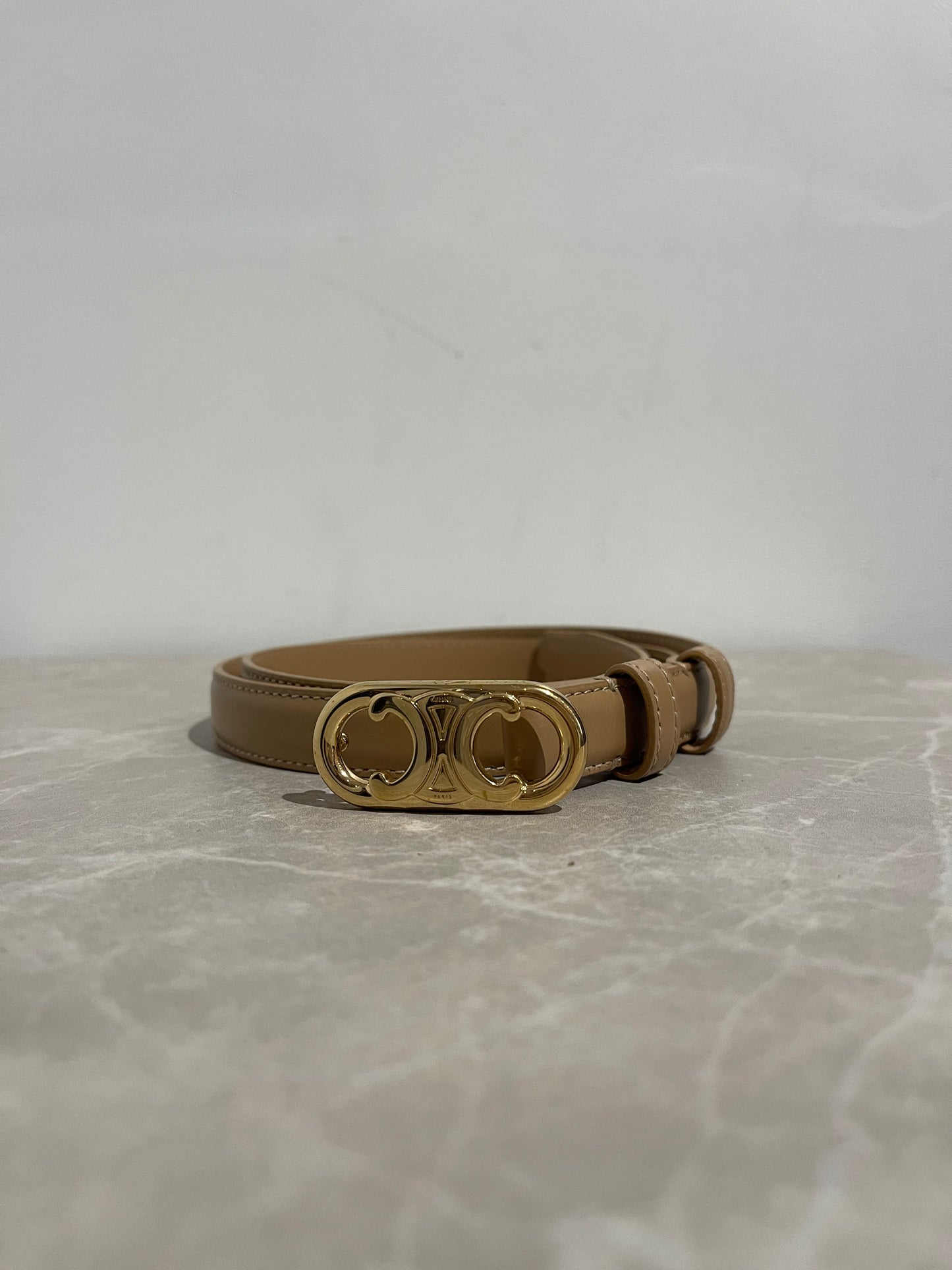 Ceinture Celine beige T.75