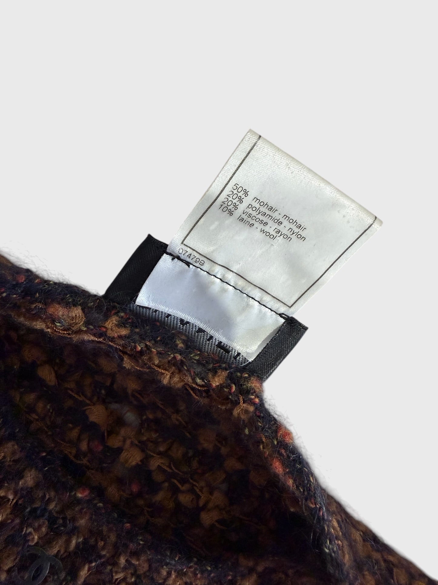 Top Chanel marron T.36