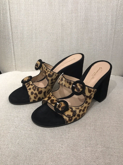 Sandales Gianvito Rossi leopard T.38